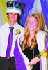 Truman Public School Seniors Carter Brudelie and Ashlyn Cook pose for photos after being crowned Homecoming King and Queen Monday evening. Coronation kicks off a weeklong celebration of team spirit.

TRIBUNE PHOTOS