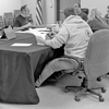 TRIBUNE PHOTO
The Truman City Council makes due with a wide assortment of chairs during their meetings. The city is looking to spend about $2,500 to purchase eight new office chairs for the meeting room.