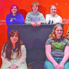 SUBMITTED PHOTO
The cast at Truman Public School for “Murder on the Menu” includes, front from left: Ashlynn Dirks, Joliet Preston, Charisma Hoiseth and Zaden Brookings; and (back) Meredith Miller, Tyson Oeljenbruns, Aubrey Thom and Savannah Miller. Directors are Sarah Chambers and Dan Gockowski. Trista Boesch is the student director.